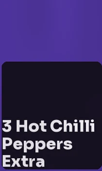 3 Hot Chilli Peppers Extra